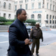 Police Officer William G. Porter arrives for trial at the Baltimore City Circuit Courthouse East on Dec. 16, 2015, in Baltimore.
Mark Wilson/Getty Images